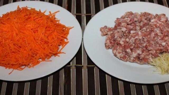Морковно - мясные котлеты