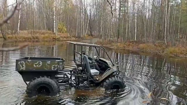 Вездеход Вожак . Болотоход,  Каракат