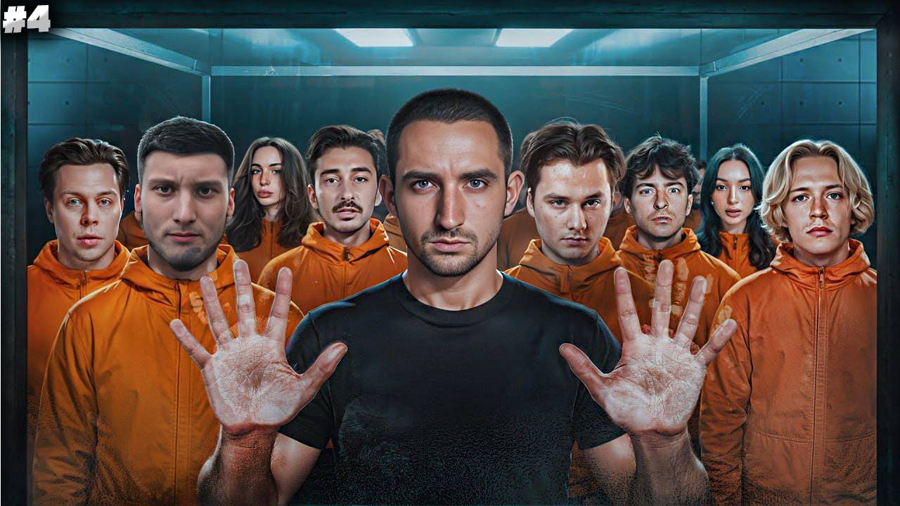 Кто Последний Выйдет Из Куба Заберёт 1 000 000 ! Запер 22 Знаменитости ! РЕАКЦИЯ НА ЛИТВИНА #4