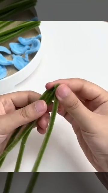 Цветочки из проволоки