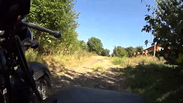 Днепр, 3000 км с боковым прицепом. Шаумянский перевал
