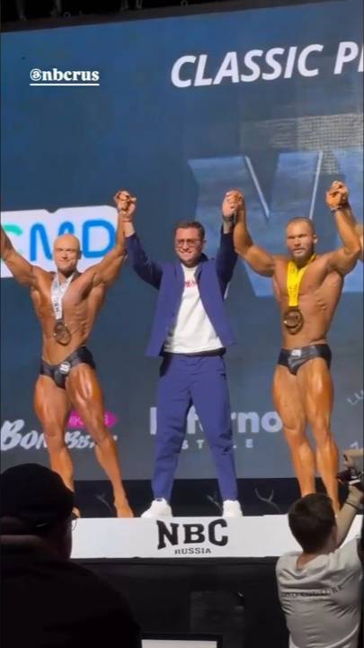 Павел Прилучный на Чемпионате по бодибилдингу GRAND PRIX NBC 12