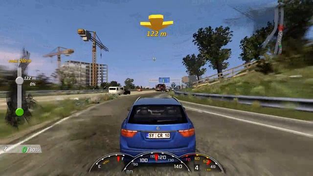 Crash time II слежение за движением