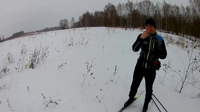 Лыжное путешествие по насту