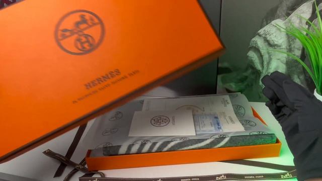Шарф HERMES премиум качество