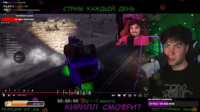 АНЖЕЛА ПРИШЛА НА СТРИМ ЭДИСОНА... На реакция