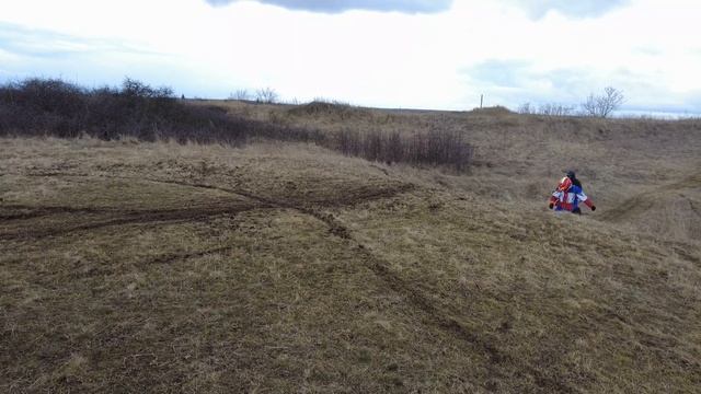 Зимовий эндуро прохват на новому пітбайку KOVI PIT 150