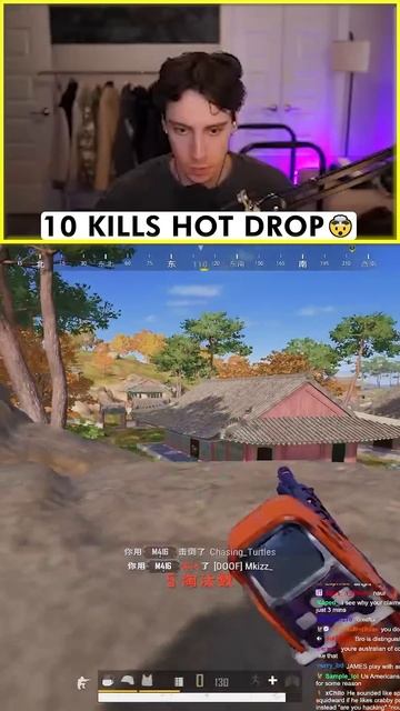 TGLTN Pulls a 10 KILLS Hot Drop in PUBG