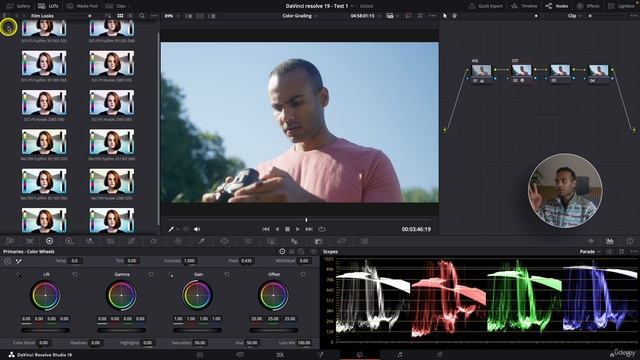 Davinci resolve - 4.16 - Sony Log Colorgradingg (Обучение)