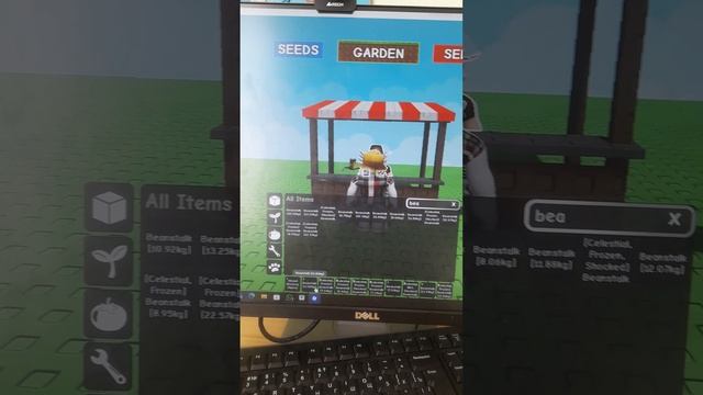 Продаю бобы в grow a garden Roblox
