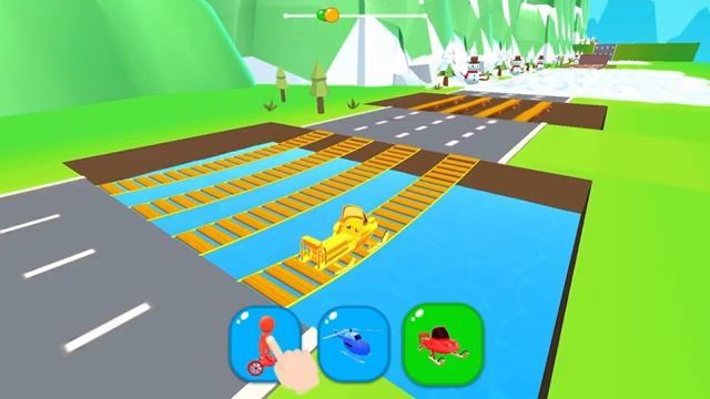 FUNNY GAMES - SHAPE SHIFTING RUN All Levels Gameplay Walkthrough Android, ios max V2KDER