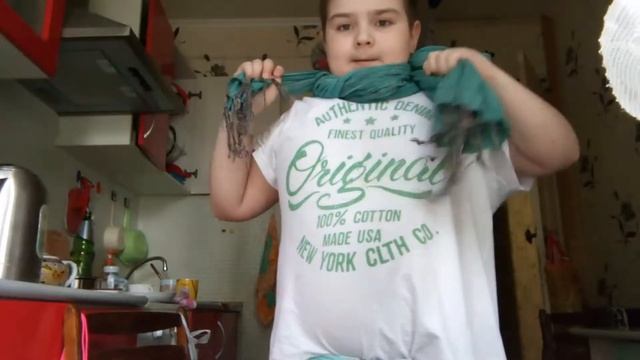 фокус с шарфом для начинающих