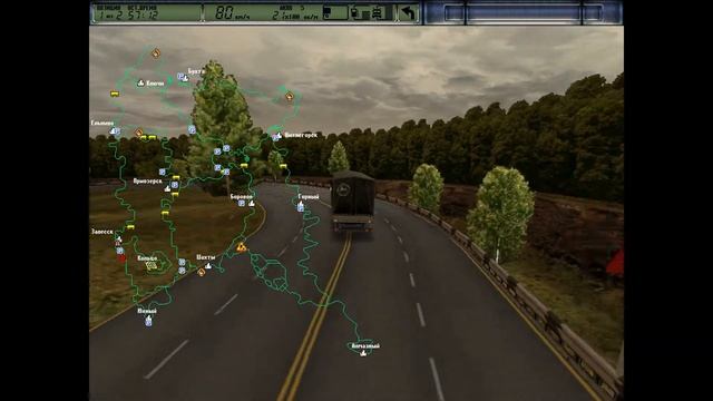 Первый наёмник! # Дальнобойщики 2 / Hard Truck 2 №3.4