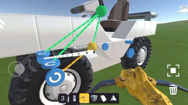 строим квадроцикл в игре evertech sandbox :/
