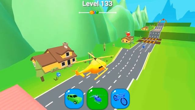 FUNNY GAMES - SHAPE SHIFTING RUN All Levels Gameplay Walkthrough Android, ios max Level 133