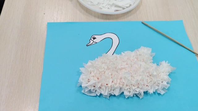 Аппликация в технике торцевание с использованием сух?