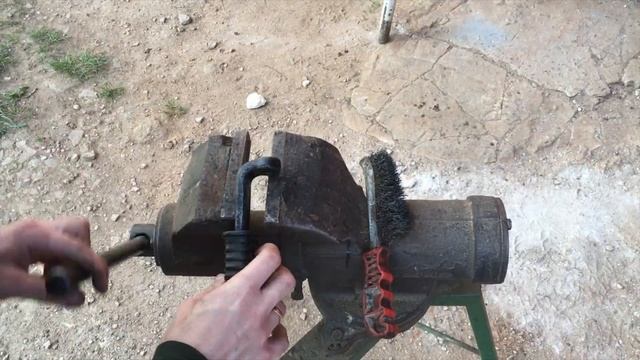 РЕСТАВРАЦІЯ. Мотоцикл Ява 350/638. Результат падіння...від
