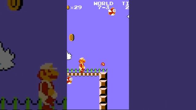 Обзор за 1 минуту Super Mario bros NES/Dendy #dendy #nes #денди #supermario #mario #марио #shorts
