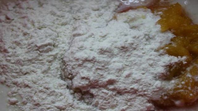 Оладьи с тыквенным пюре