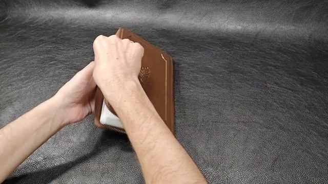 Новый переплет для Библии. Из натуральной кожи, под за?