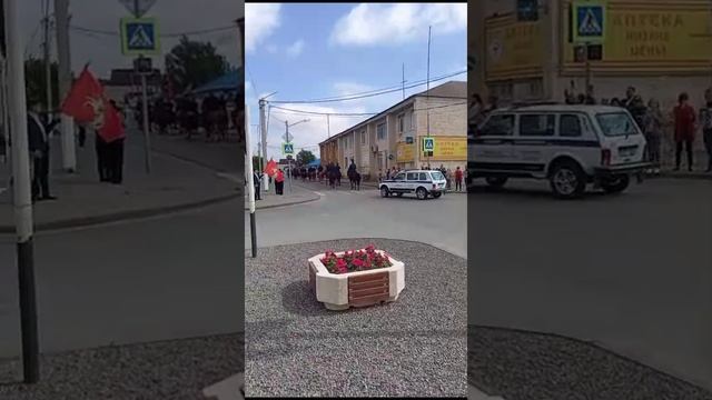 Конный пробег в честь 80-летия Великой Победы.