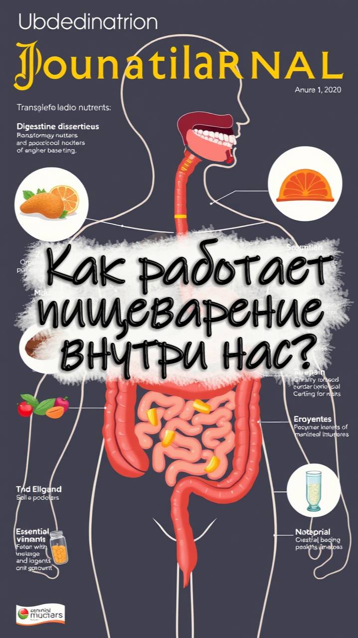 Как работает пищеварение внутри нас?