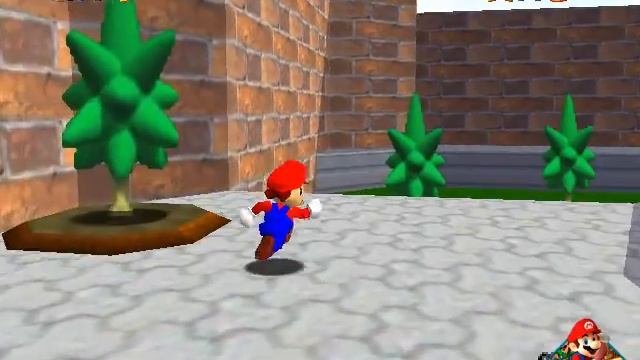 Super  Mario 64 - Самый первый 3D Марио.