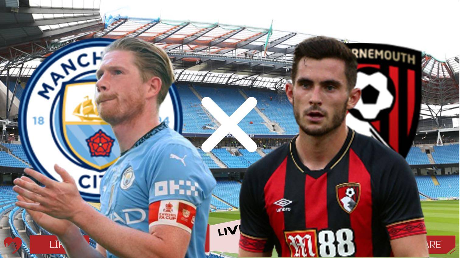 Манчестер Сити - Борнмут прямая трансляция