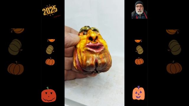 Тыква резьба