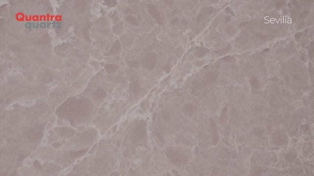 Бежевый кварцит Sevilia (9953) от Quantra Quartz