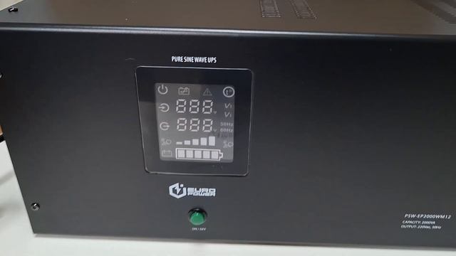 ДБЖ  EuroPower PSW-EP 2000 WM12 - ПОТУЖНІСТЬ 1400 Вт (Europower PSW-EP2000WM12 )