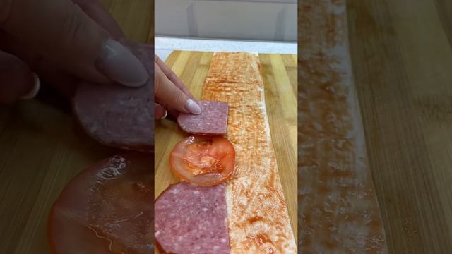 Мини пиццы в лаваше