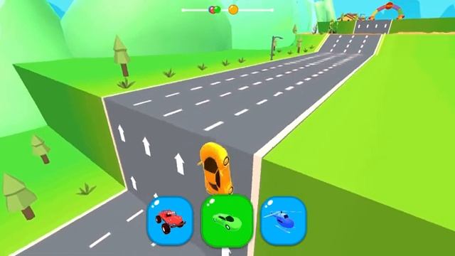 FUNNY GAMES - SHAPE SHIFTING RUN All Levels Gameplay Walkthrough Android, ios max