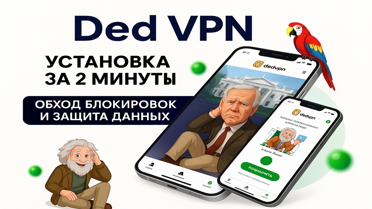Дед VPN — Быстрый и Удобный VPN: Обзор и Установка за 2 Минуты