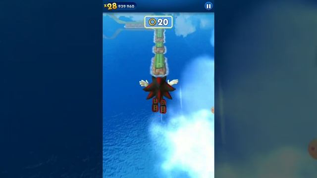 игра sonic dash с музыкай рекорд 1,745,884