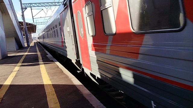 19 мая 2025 г. Электровоз ЭП2К-217 с Пассажирским поездом Обухово