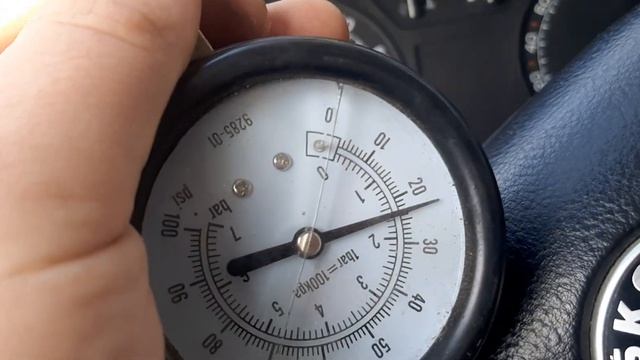 Замер давления масла 1.6BFQ . 0W30