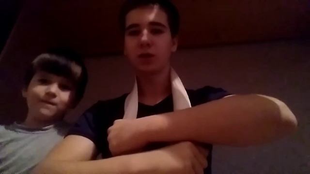 Шарф сквозь шею + обучение