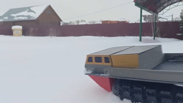 Радиоуправляемый шнекоход ЗИЛ-4904