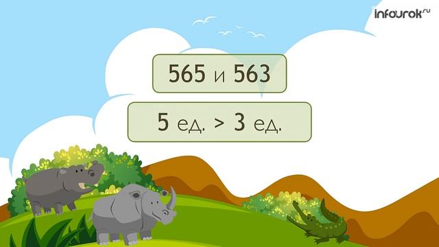 Сравнение трёхзначных чисел _ Математика 3 класс #38 _ Инфоурок