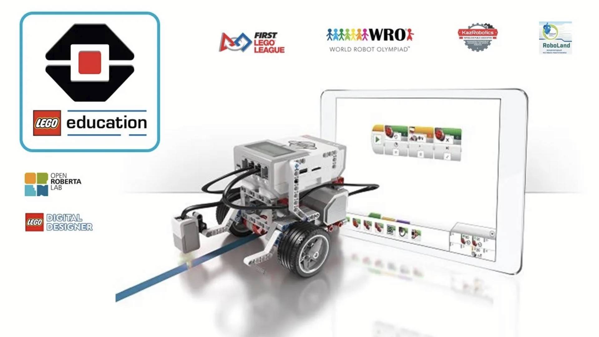Робототехника. Урок 2. LegoEV3. Движение по линии с одним датчиком. Line following with color sensor