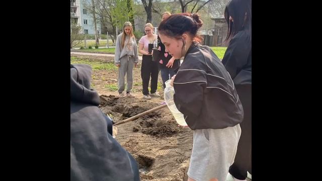 Облагораживаем территорию общежития уют и комфорт для всех!