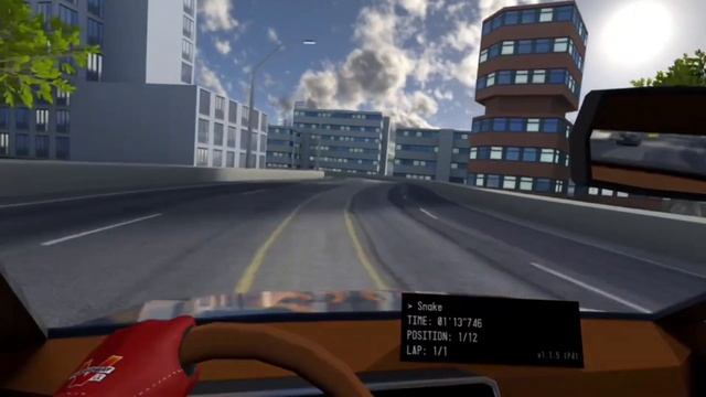 Гоняю в VR гонки, но без руля (V-Speedway)