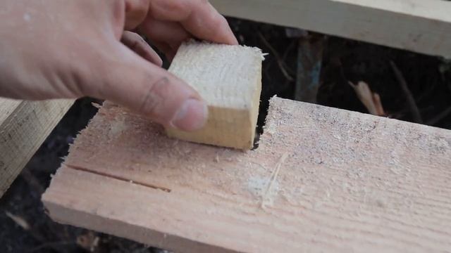 Лестница на детской площадке своими руками (часть 6)