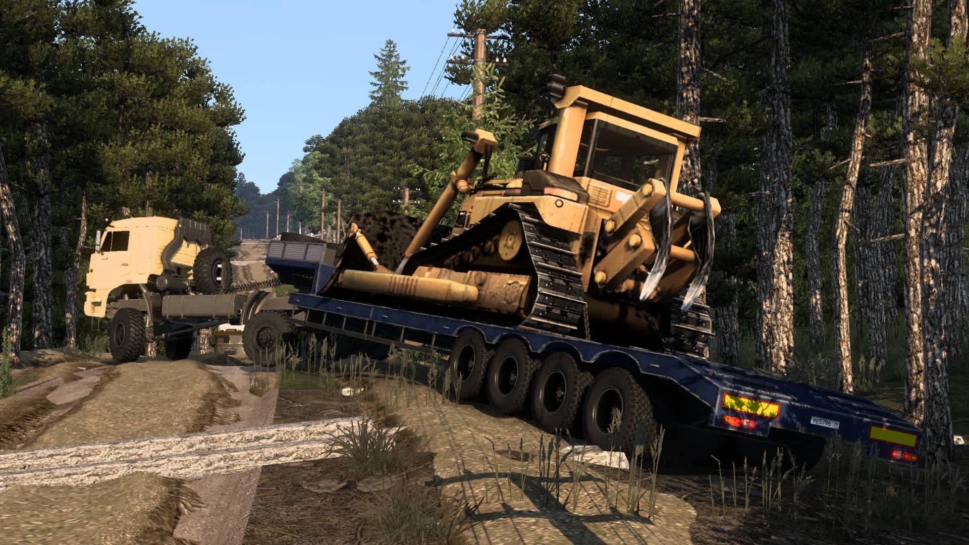 301 / ETS2 1.53 / Суровая Россия Забайкалье "R7" / КАМАЗ 65225 БАТЫР / Вот ОНО, БЕЗДОРОЖЬЕ!)))