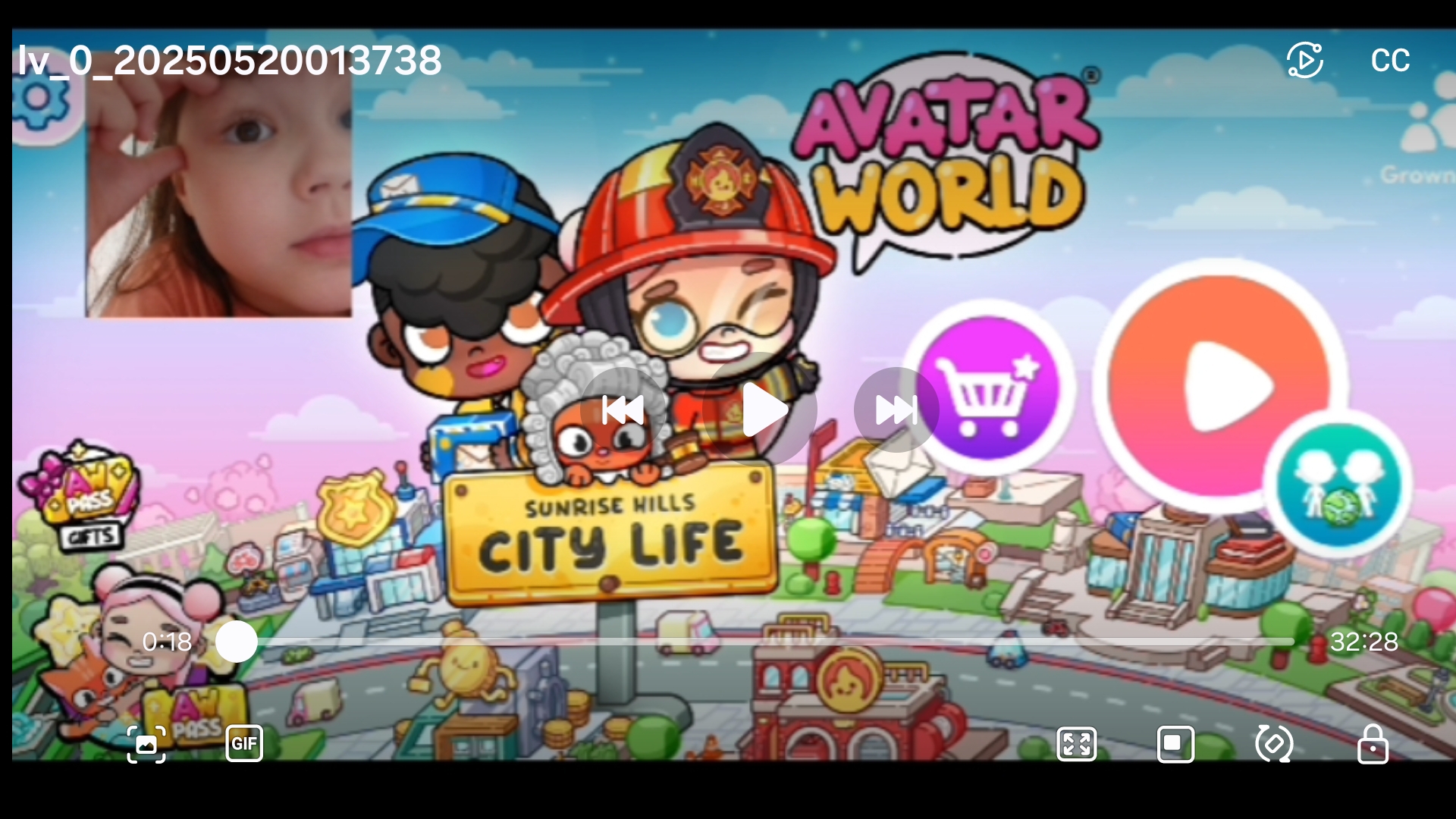 играю в AVATAR WORLD