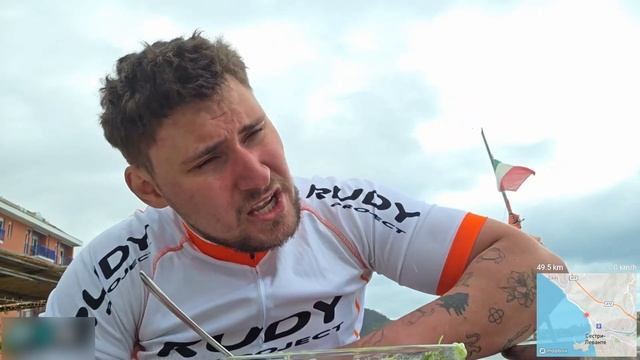 ЛЕВА ЕДЕТ ГОРАМИ ИТАЛИИ 🚴 | СЛОЖНЫЙ МАРШРУТ |  НА ВЕЛОС