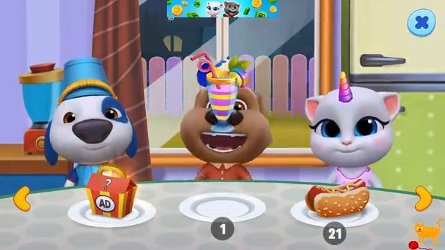 My Talking Tom Friends NEW UPDATE - Episode 68 (iOS,Android) Gameplay Walkthrough (Outfit7) - HD