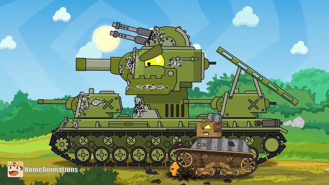 HomeAnimations – Мультики про танки  Зачистка шахты - Мультики про танки