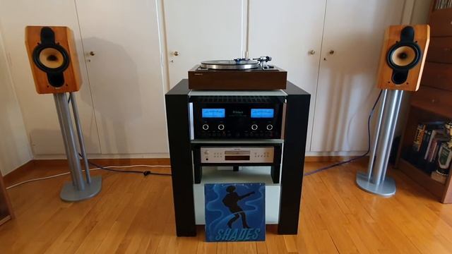 B&W CDM1 SE McINTOSH MA6500 SANYO AUDIOTECHNICA VM510CB